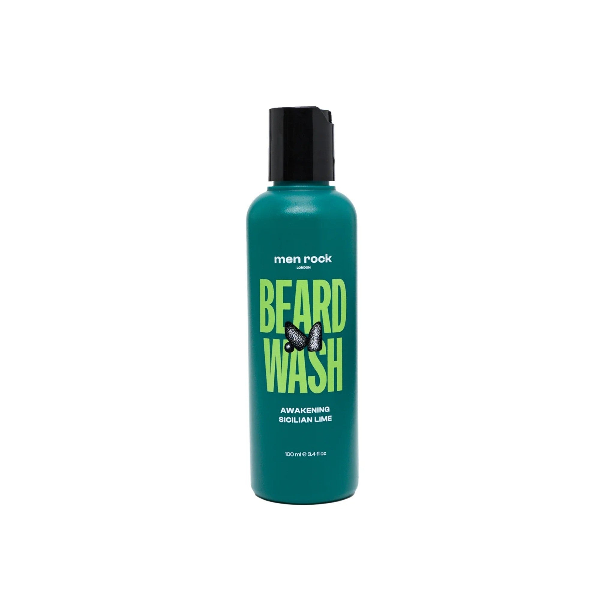 Men Rock - Awakening Beard Wash - Sicilian Lime and Caffeine 100ml