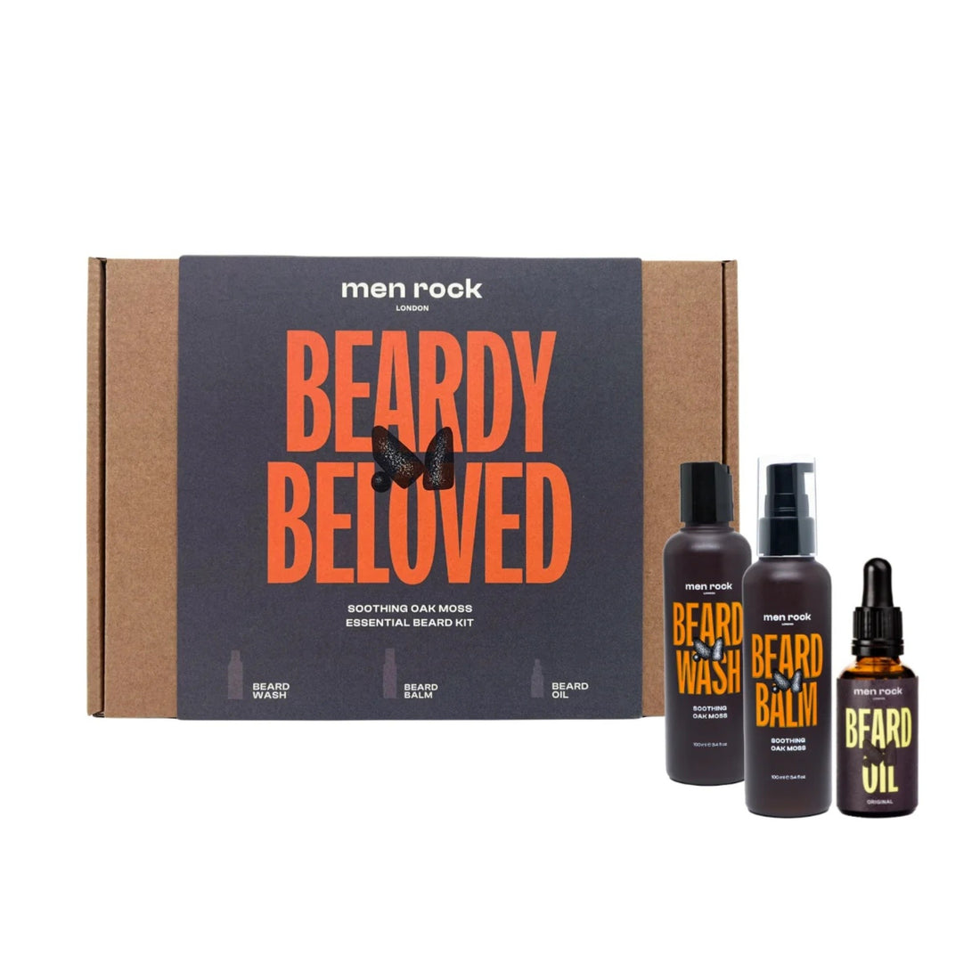 Men Rock - Beard Care Gift Set - Oak Moss