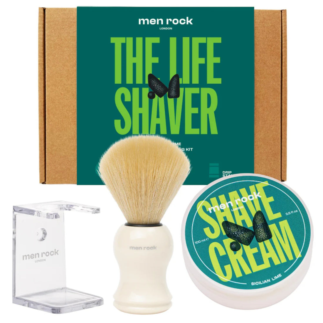 Men Rock - Shaving Gift Set - Sicilian Lime