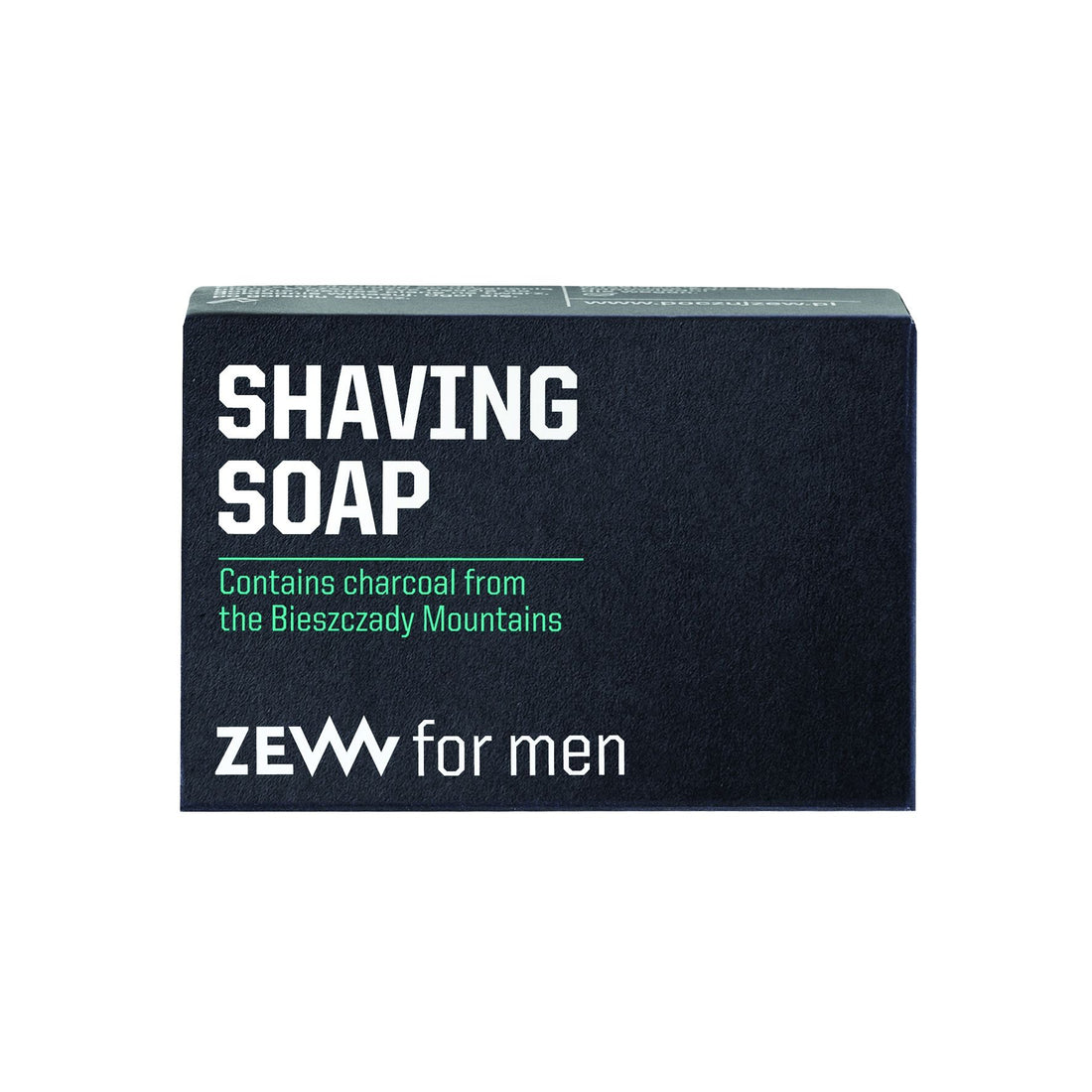 ZEW for Men - Shaving Soap with Charcoal 85g
