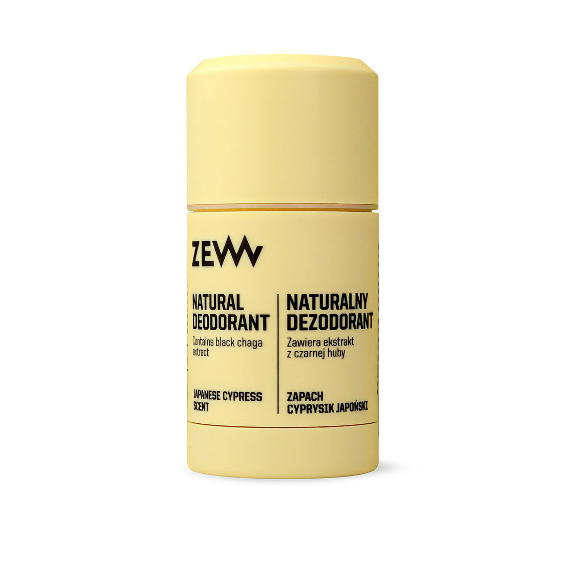 ZEW for Men - Natural Deodorant Japanese Cypress 80g