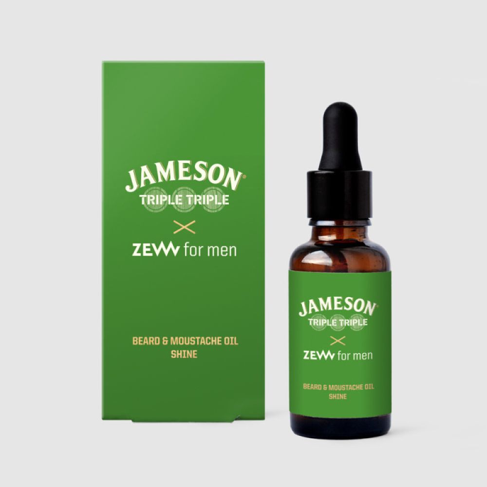 ZEW for Men - Jameson Triple Triple SHINE Beard Oil 30ml