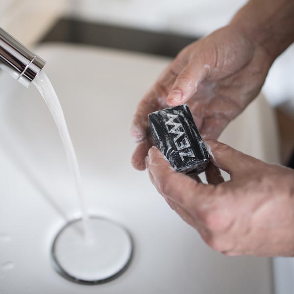 Face and Body Soap with charcoal 85g