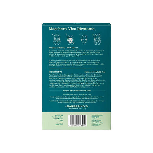 Hydrating Face Sheet Mask - 5er Pack