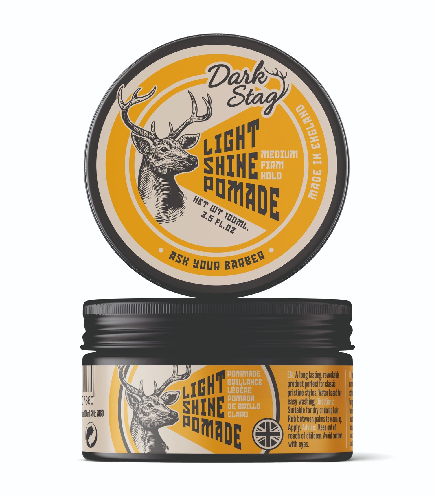 Dark Stag - Light Shine Pomade 100ml