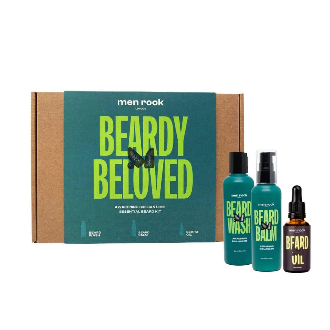 Men Rock - Beard Care Gift Set - Sicilian Lime