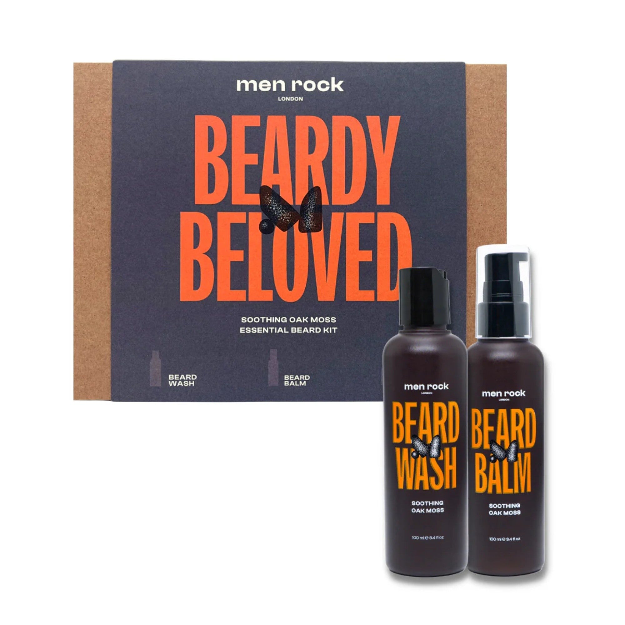 Men Rock - Beard Duo kit - Oak Moss
