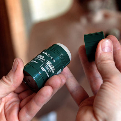 ZEW for Men - Natural deodorant with black chaga GREEN - 30ml