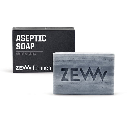 ZEW for Men - Aseptic Soap with Silver Citrate 80g