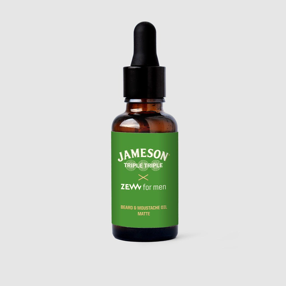 ZEW for Men - Jameson Triple Triple MATTE Beard Oil 30ml