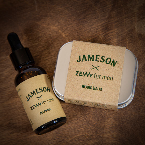 Beard Oil Jameson Black Barrel x ZEW for Men 30ml