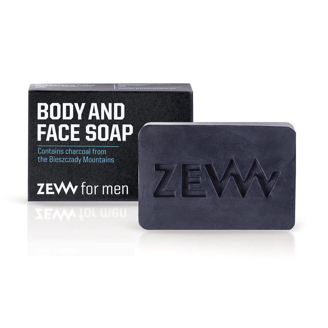 Face and Body Soap with charcoal 85g